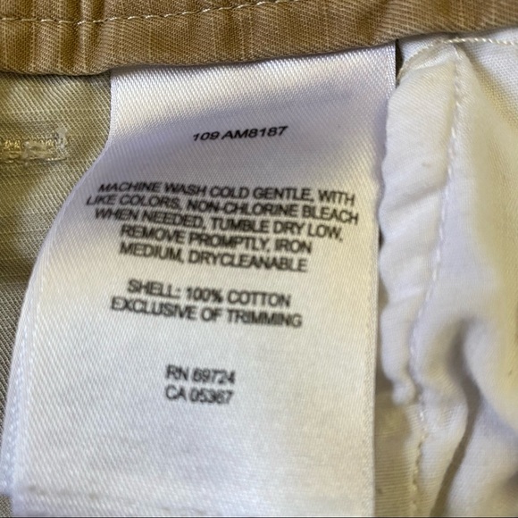 Columbia Sz 40 AM8187 Pant Slacks Trouser 5 Pocket Men’s Beige Tan - Picture 9 of 9